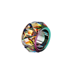 Curiosa cocktail ring, Multicolored